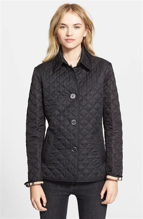 burberry brit copford quilted jacket white|Burberry Copford Quilted Jacket Women .